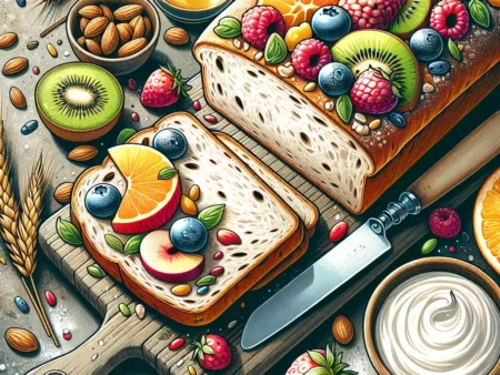 Resep Roti Gandum dengan Topping Buah Segar untuk Sarapan
