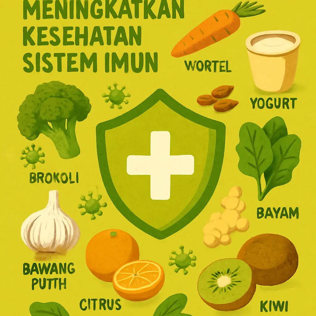 Nutrisi yang Dibutuhkan untuk Meningkatkan Kesehatan Sistem Imun