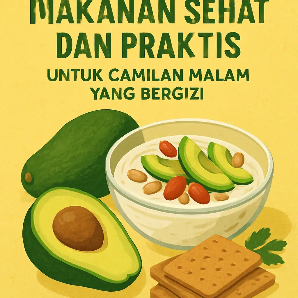 Resep Makanan Sehat dan Praktis untuk Camilan Malam yang Bergizi