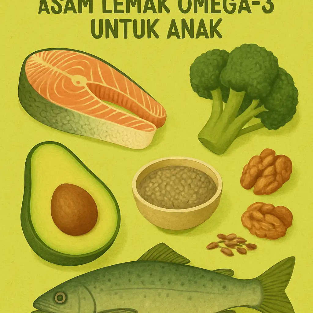 Menu Makanan Sehat yang Mengandung Asam Lemak Omega-3 untuk Anak